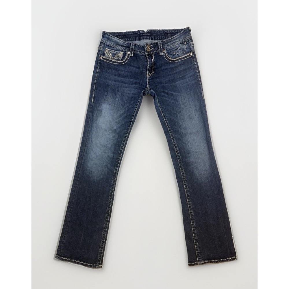 Vigoss The New York Boot Cut 31 Blue Jeans Womens Nice